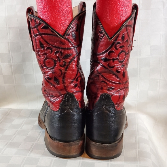 Logan Boot Company Ostrich Boots - Picture 4 of 9